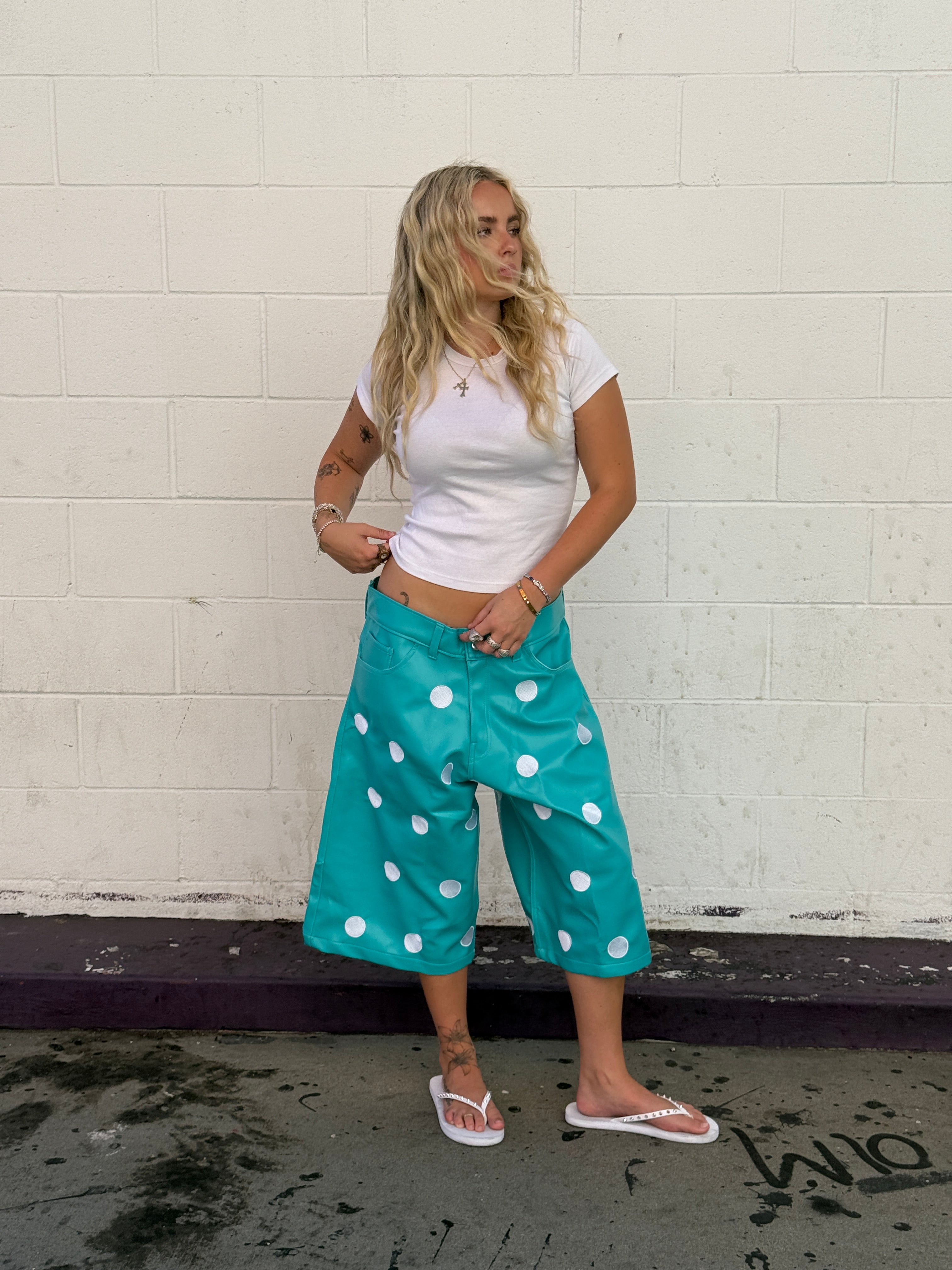 Halo Shorts (Teal)