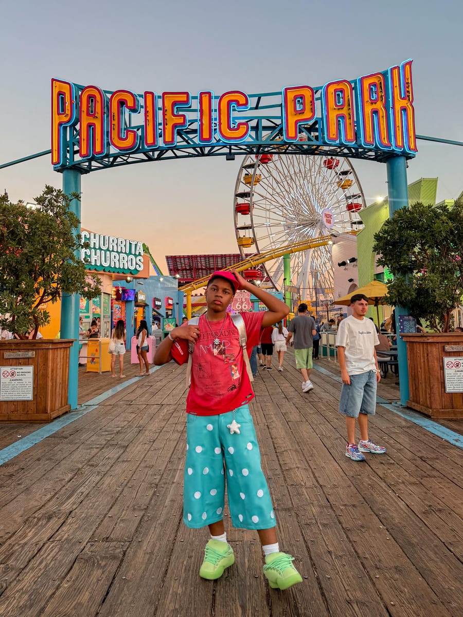 @iamtcrawford wearing Halo Shorts