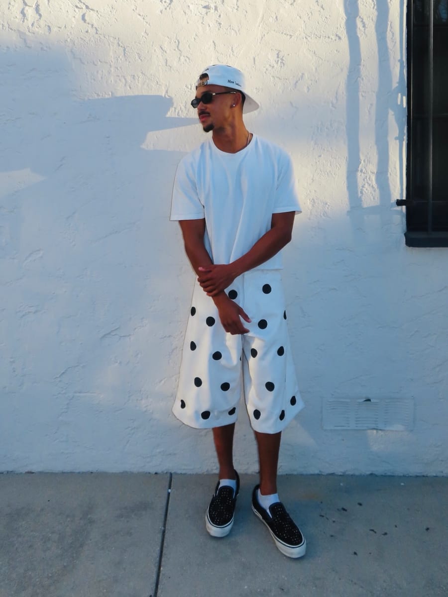@yohannesk_ wearing Halo Shorts